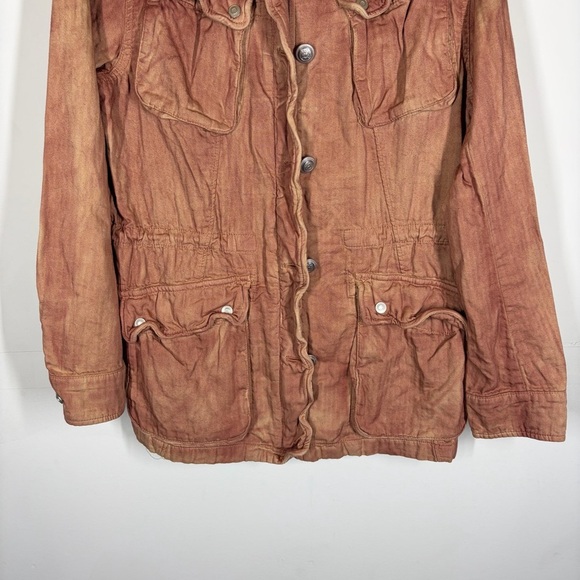 Free People Not Your Brothers Surplus Utility Jacket Size Small - Picture 6 of 11